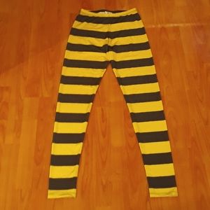 Bumble Bee Leggings (Halloween Costume)
